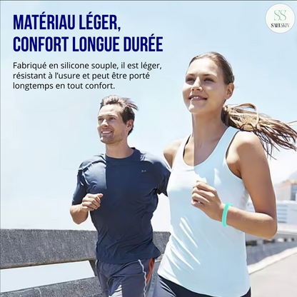 Bracelet Anti-Moustiques Répulsif – Étanche, Sans Parfum, Confortable pour Adultes et Enfants
